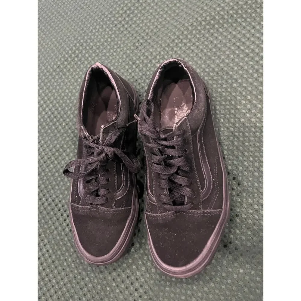 VANS Vans black‎ Vans Old Skool sneakers big kids 6.5